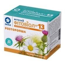 Фіточай фітовіол №13 розторопша ф/п 1.5г №20